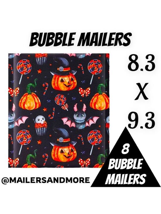 Mailers And More Other - 8 Count Halloween Bubble Mailers 8.3” X 9.3” PRICE IS FIRM